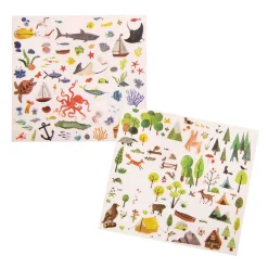 Abziehbilder - Meer Und Wildnis