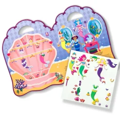 Aktivitatenbuch Mit Aufklebern - Meerjungfrauen