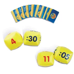 Aktivitatsmatte - Lerne Die Uhrzeit (Englisch)