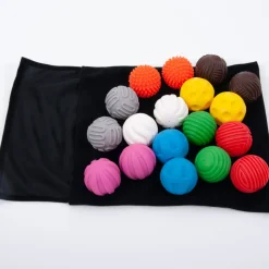 Aktivitatsset Mit SensorikBällen, 18 Stk