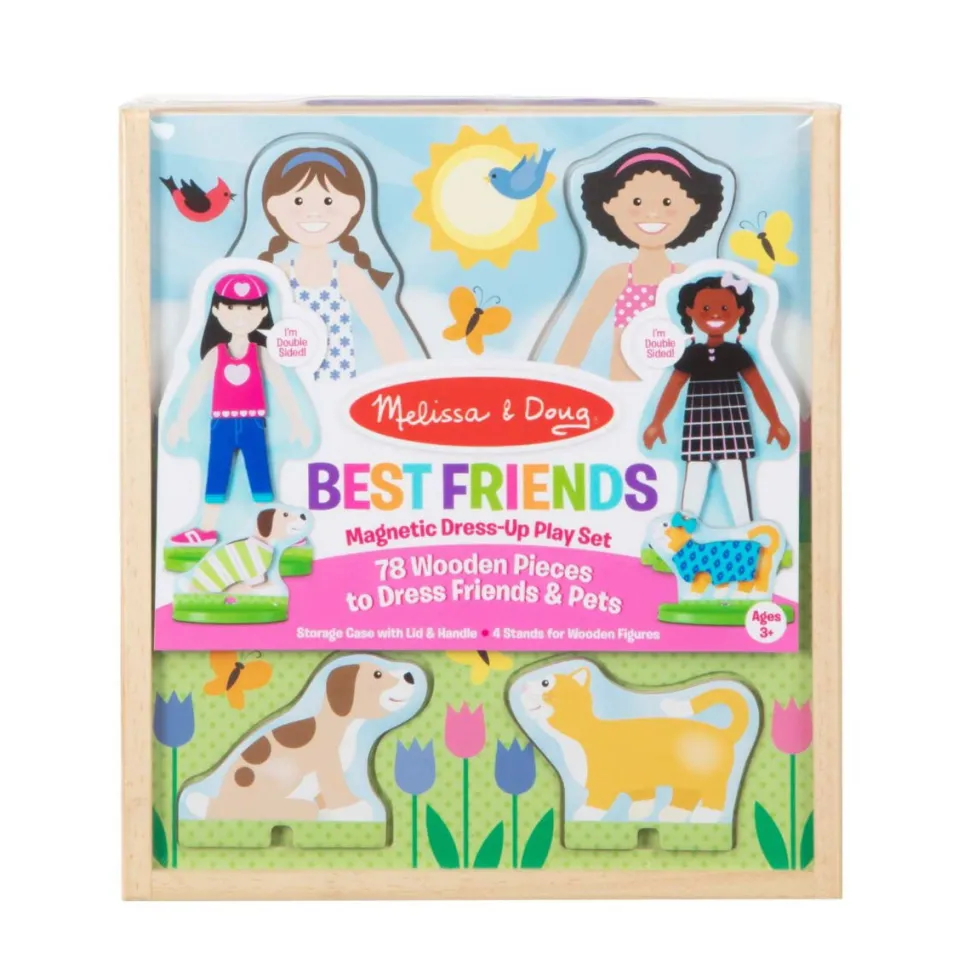 Anziehpuppe Beste Freundinnen - Magnetisch