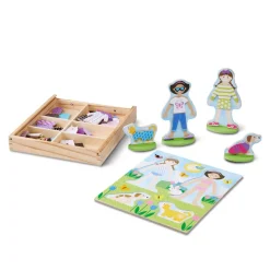 Anziehpuppe Beste Freundinnen - Magnetisch