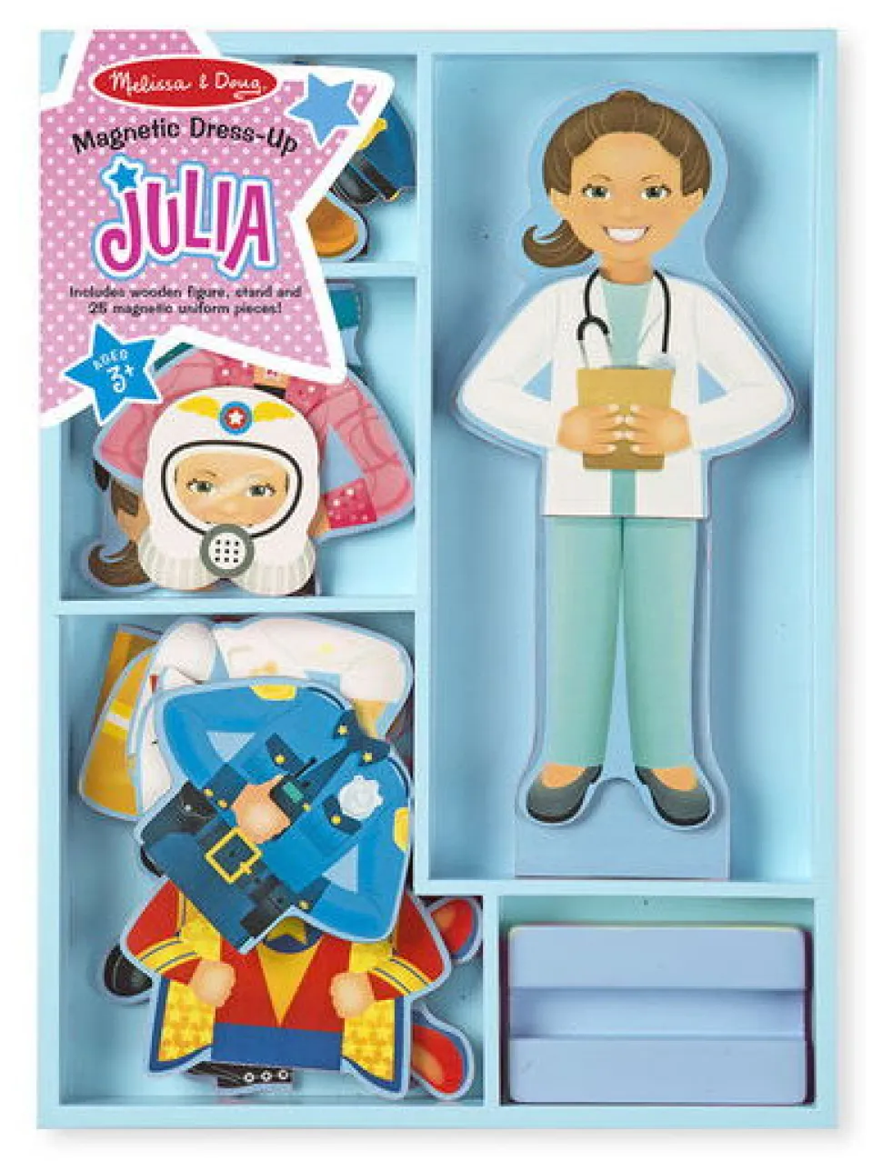Anziehpuppe Julia - Magnetisch