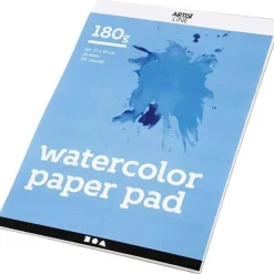 Aquarellblock A4 180 G - Weis, 20 Bogen