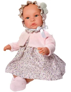 Asi Puppe Leonora - Mit Kleid Und Cardigan, 46 Cm