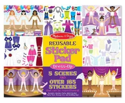 Aufkleberheft - Anziehpuppen