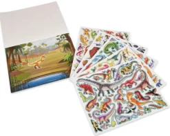 Aufkleberheft - Prahistorisches Tierleben