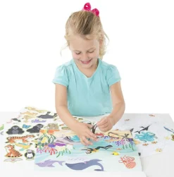 Aufkleberheft - Tierwelten