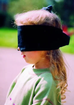 Augenbinde Mit Klettverschluss - 1 Stk