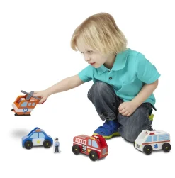 Autos Aus Holz - Rettungsfahrzeuge