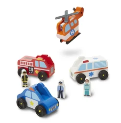 Autos Aus Holz - Rettungsfahrzeuge