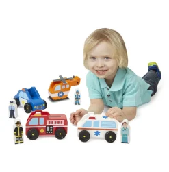 Autos Aus Holz - Rettungsfahrzeuge