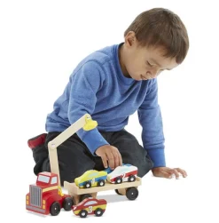 Autotransporter - Magnetisch, Mit 4 Autos