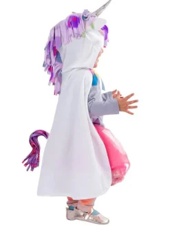 Babyanzug Einhorn, Weis