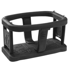 Baby-Schaukel Mit Gummisitz - Schwarz