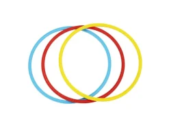 Balancierpfad Zubehör - Hula Hoops 50Cm