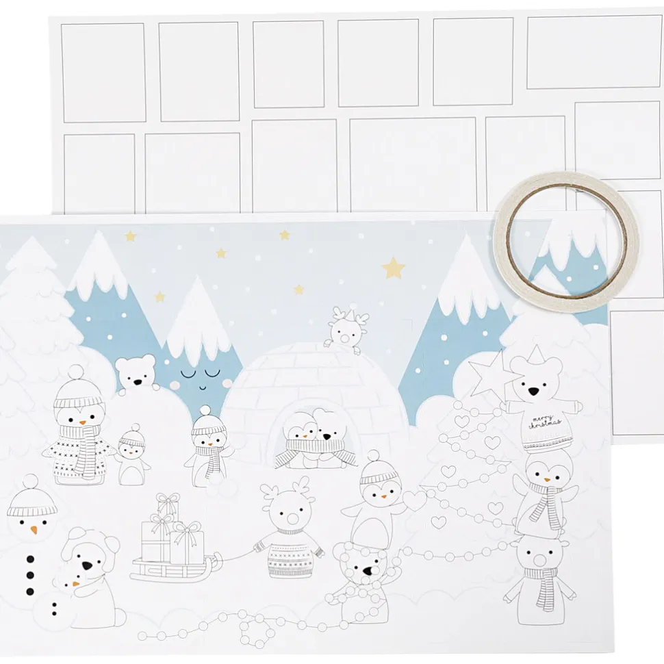 Bastle Einen Adventskalender - M. Motiv, 3 Stk.