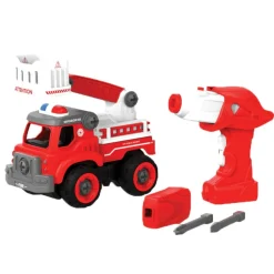 Bau Ein Auto Mit Fernbedienung - Feuerwehr, Klein