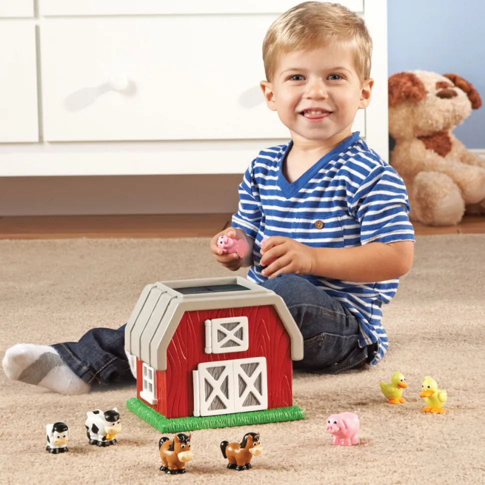 Bauernhof - Feinmotorisches Versteckspiel