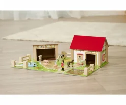 Bauernhof Mit Tieren Und Zubehör, 25 Teile