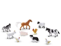 Bauernhoftiere - 10 Stk.