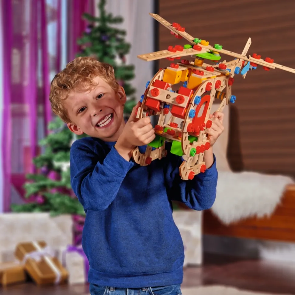 Bausatz Aus Holz - Eimer Mit 220 Teile