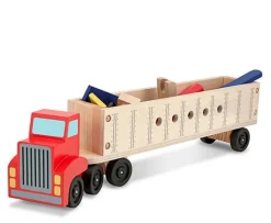 Bauset Lastwagen Riesig - Aus Holz