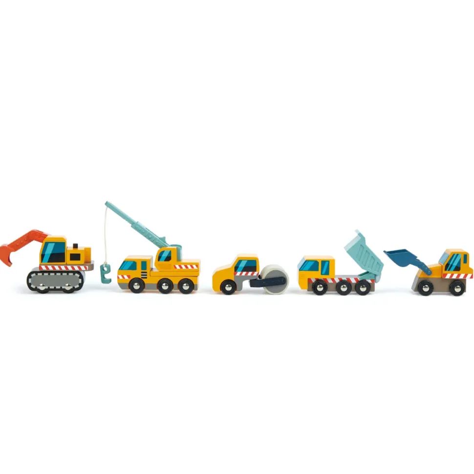 Baustellenfahrzeuge, 5 Stk.