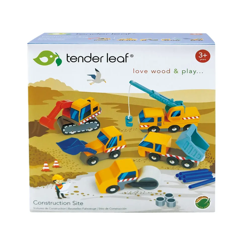 Baustellenfahrzeuge, 5 Stk.