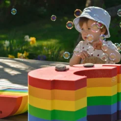 B0Bles Elefant L - Rainbow