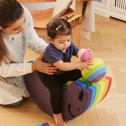 B0Bles Elefant L - Rainbow