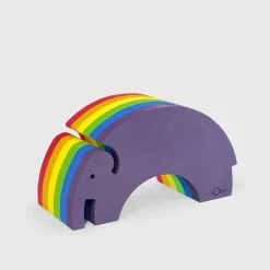 B0Bles Elefant L - Rainbow