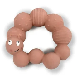 Beisring - Raupe Lily, 100 % Naturkautschuk