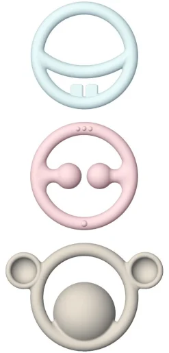 Beisring Aus Silikon - Pastell, 3 Stk.