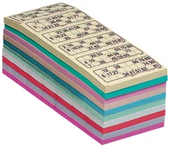 Bingoblocke, 10 Blocke Mit Je 100 Seiten