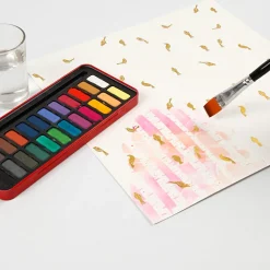 Block Für Aquarell / Wasserfarben - 12 Bogen