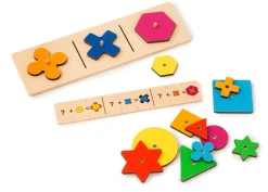 Blumen Stecken - Lerne Formen Und Farben Kennen