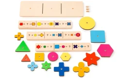 Blumen Stecken - Lerne Formen Und Farben Kennen