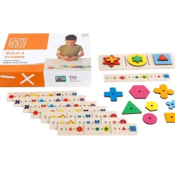 Blumen Stecken - Lerne Formen Und Farben Kennen