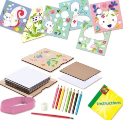 Blumenpresse Kreativ-Set Mit Karten