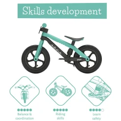 Bmxie 2 - Leichtes Laufrad - Mint (2-5 J.)