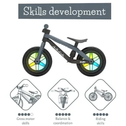 Bmxie Glow - Laufrad - Anthrazit (2-5 J.)