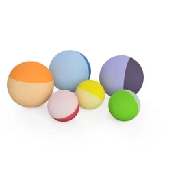 Bobles Ballset Rainbow, 6 Stk