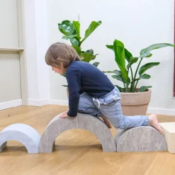 Bobles Tunnel Mittel - Marmor