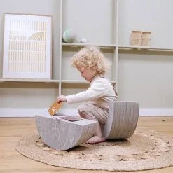 Bobles Tunnel Mittel - Marmor