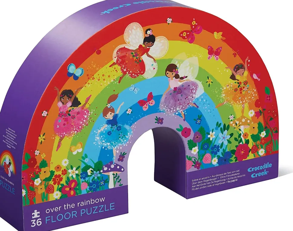 Boden-Puzzle - 36 Teile - Regenbogen