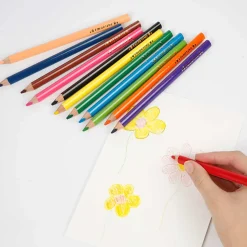 Buntstifte Jumbo - Verschiedene Farben, 12 Stk.