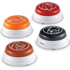 Buzzer Mit Tierlauten, 4 Stk.