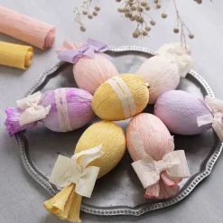 Crepepapier - Pastel, 8 Rollen