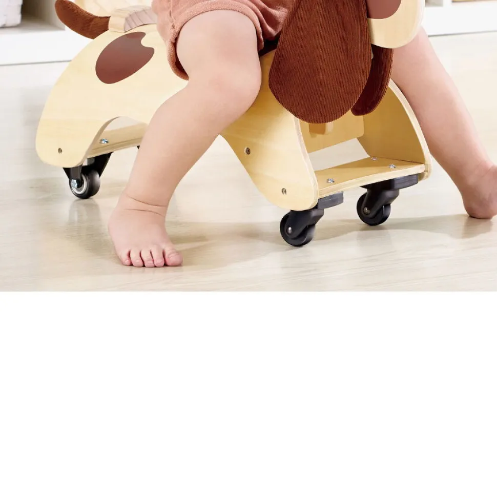 Dackel Auf Radern - Rutschfahrzeug